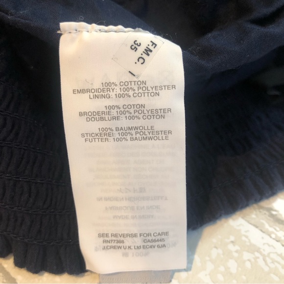 J. Crew Embroidered Gauze Eyelet Mini Skirt - Picture 11 of 11